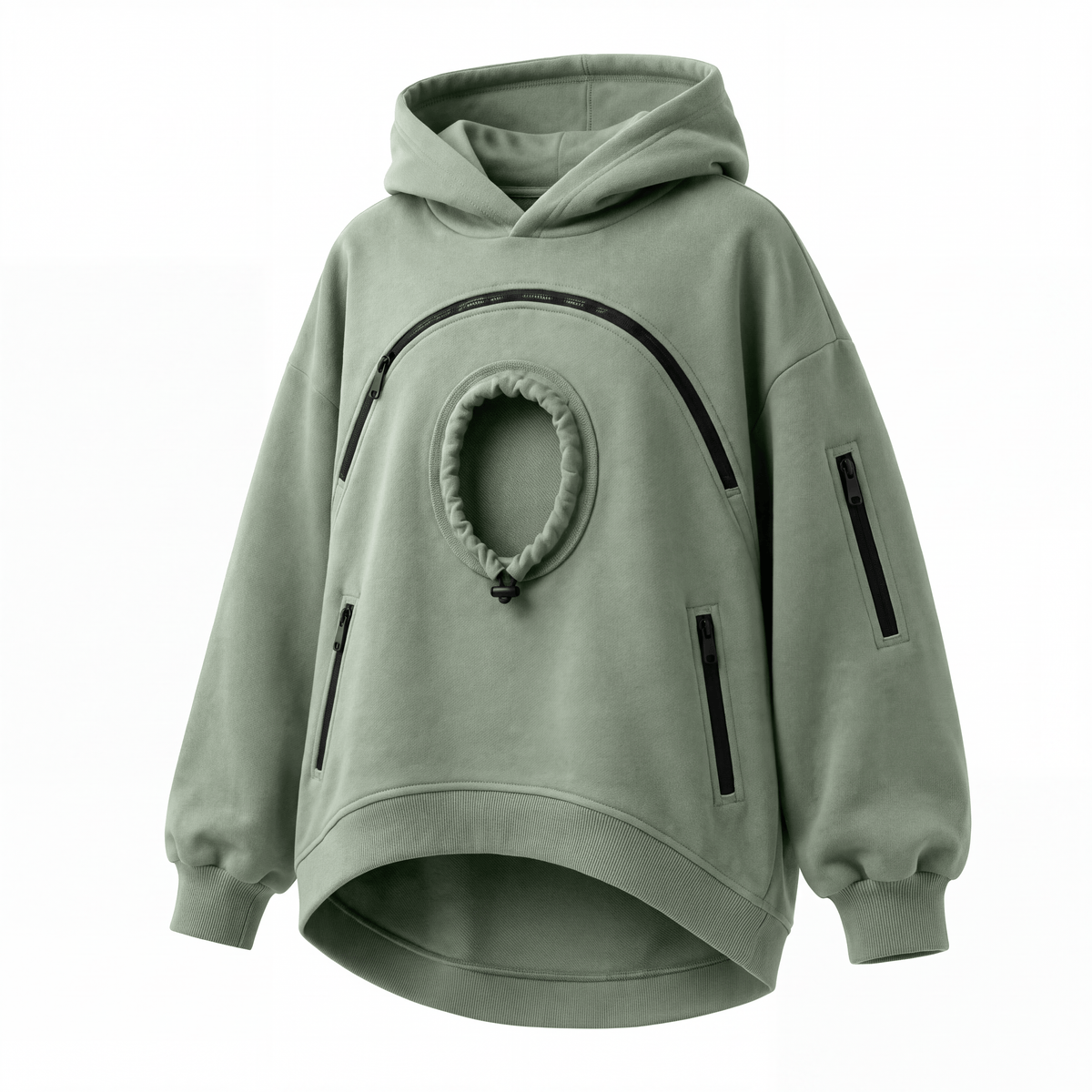 Sudadera porta mascotas con capucha | PetsRoute