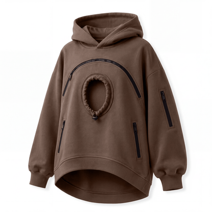 Sudadera porta mascotas con capucha | PetsRoute